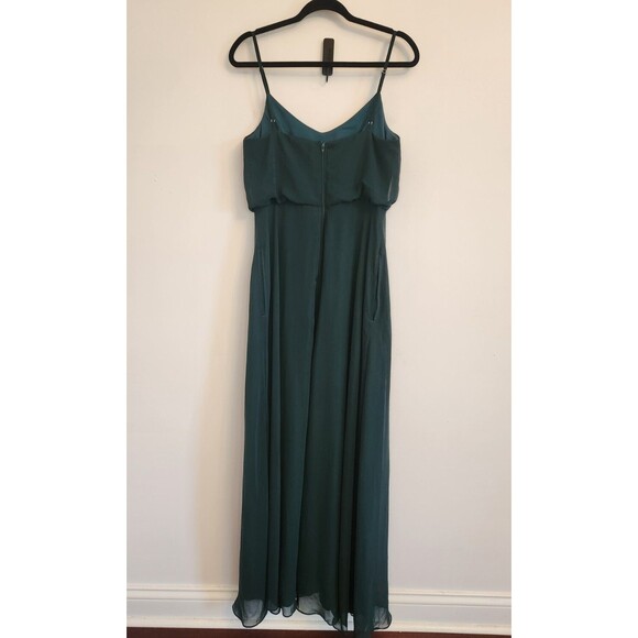 Birdy Grey Womens Emerald Gwennie Dress Chiffon Bridesmaid Gown Medium‎ - Picture 6 of 11
